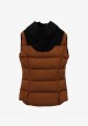 Cavalleria Toscana - Quilted Matte Nylon Hooded Puffer Vest With Jersey Insert